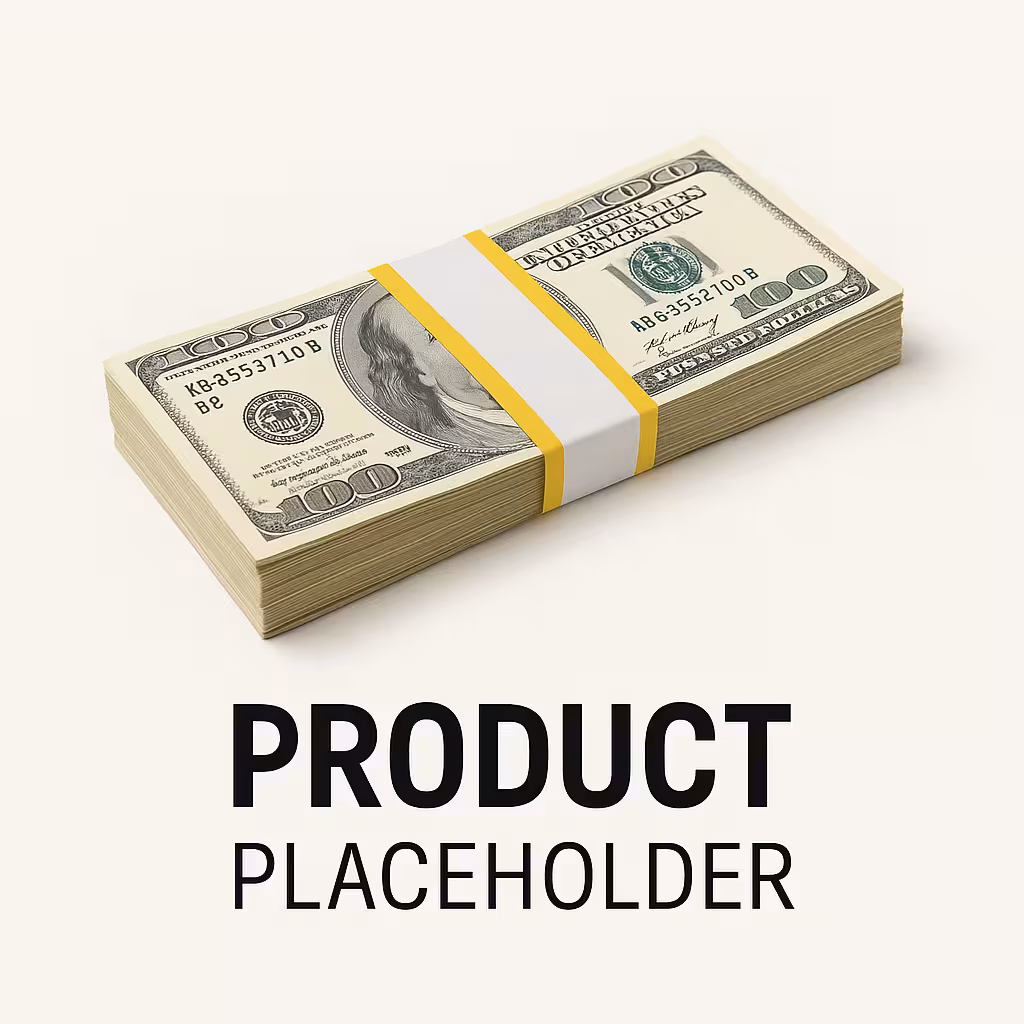 Prop Money Briefcase Bundle (All Denominations)